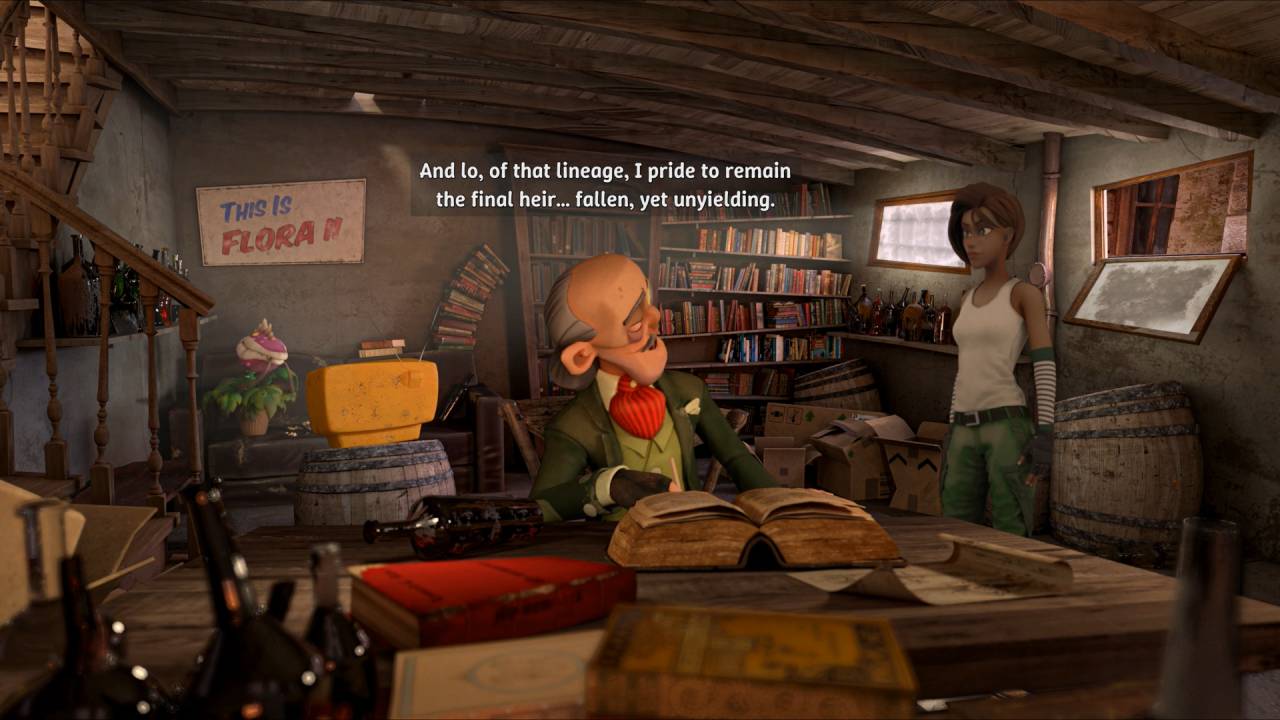 Whirlight - No Time To Trip, Review, PC, Gameplay, Adventure, Point & Click, 1990's Comedy