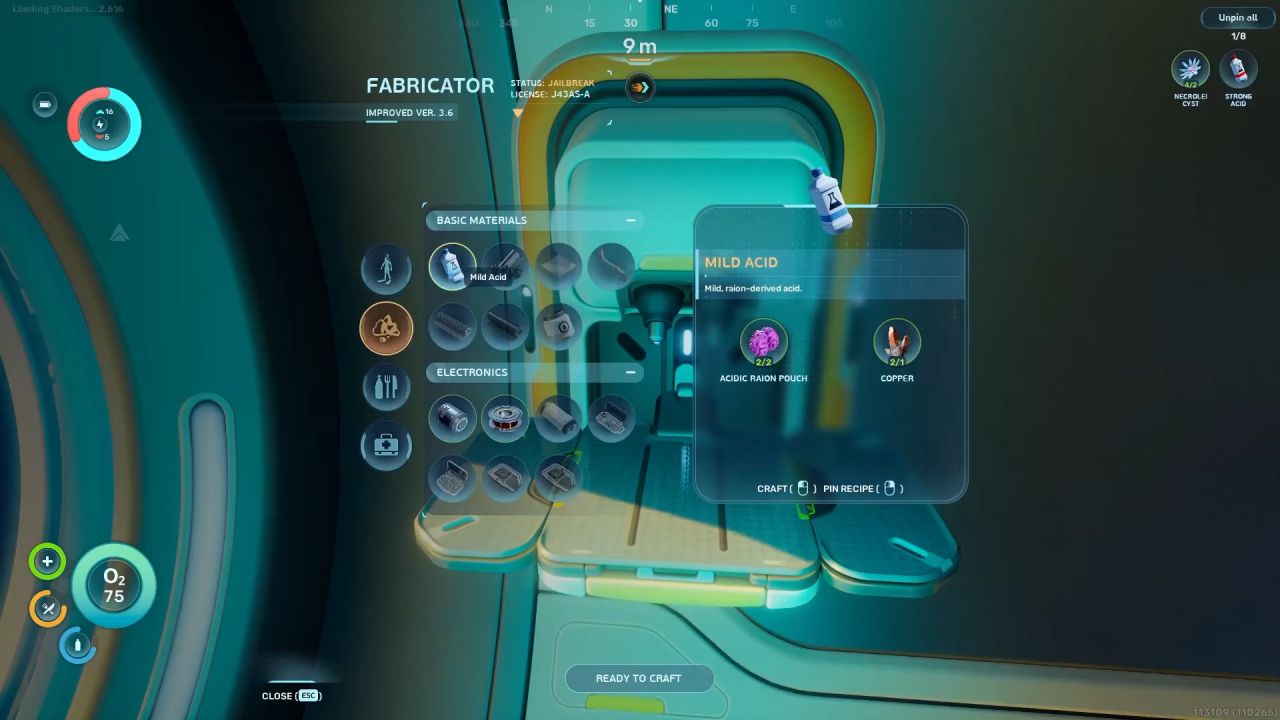 Subnautica 2, Guide, How to Make Mild Acid