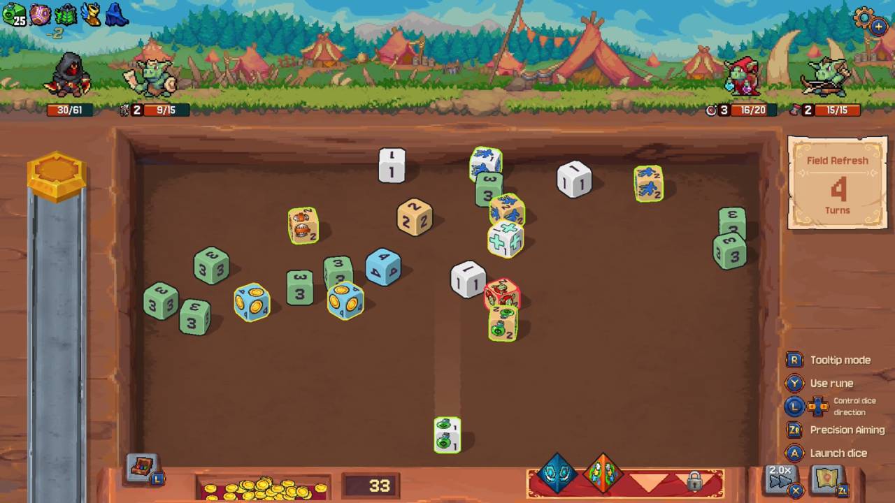 Rune Dice, Review, Dice Rolling, Indie Game, PC, Gameplay, Screenshot