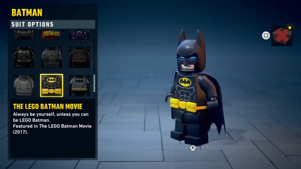 LEGO Batman: Legacy of the Dark Knight, Guide, How to Unlock All Batman Suits