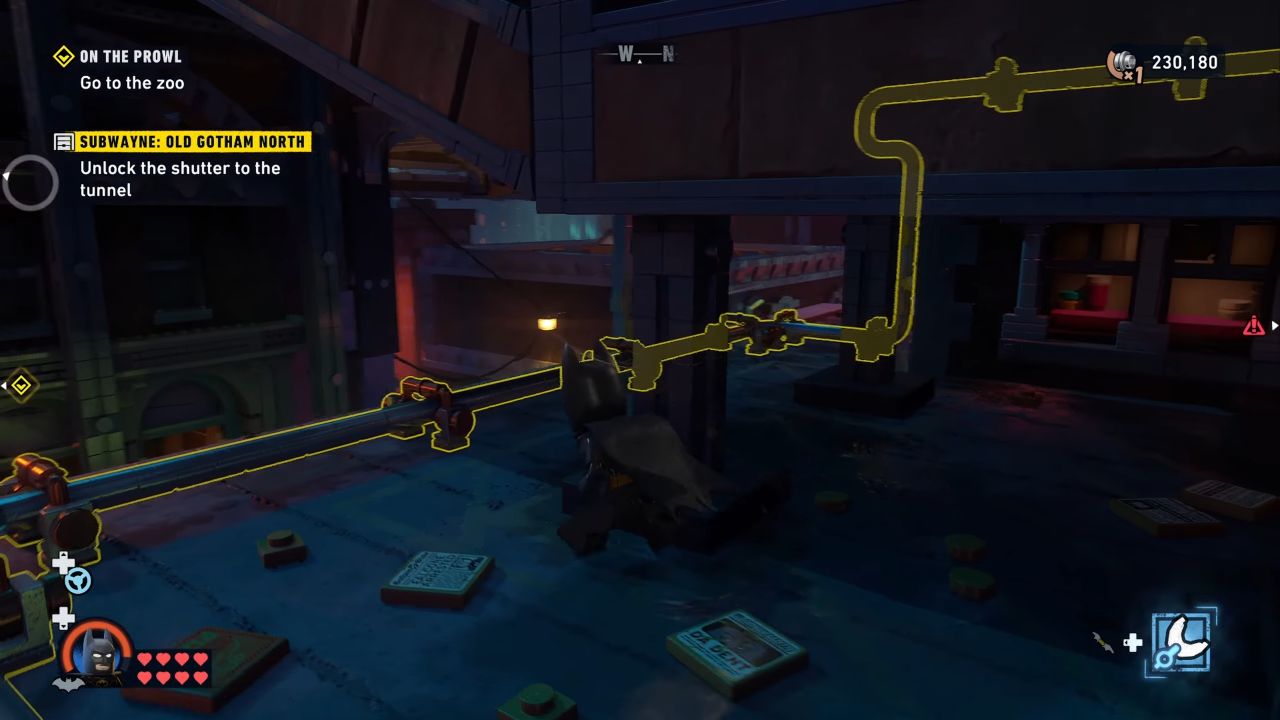 LEGO Batman: Legacy of the Dark Knight, Guide, How to Solve Old Gotham North SubWayne Puzzle