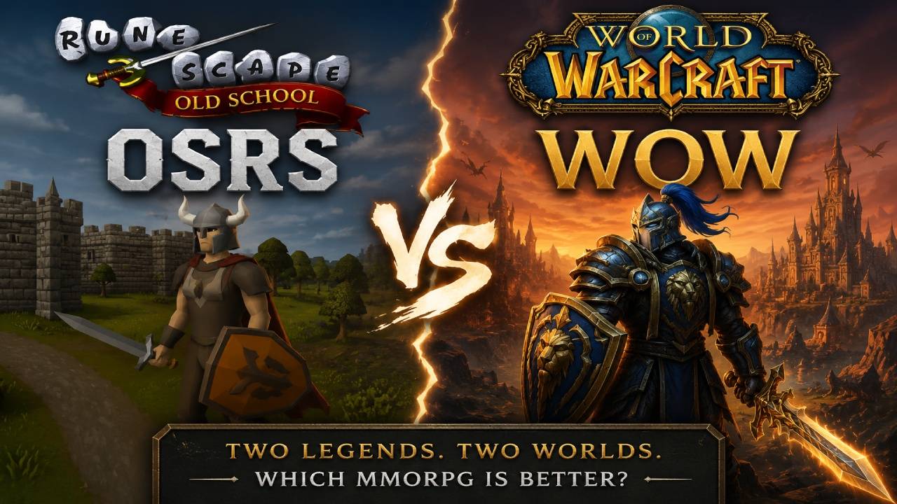 OSRS vs WoW, Which MMORPG is Better