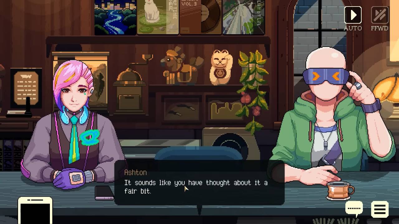 Coffee Talk Tokyo, Review, PC, Gameplay, Screenshot, Visual Novel, Story Rich, Cozy, Interactive Fiction