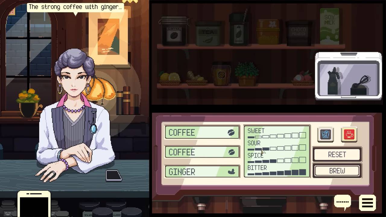 Coffee Talk Tokyo, Review, PC, Gameplay, Screenshot, Visual Novel, Story Rich, Cozy, Interactive Fiction