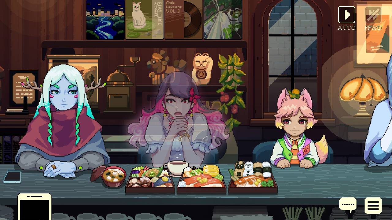 Coffee Talk Tokyo, Review, PC, Gameplay, Screenshot, Visual Novel, Story Rich, Cozy, Interactive Fiction