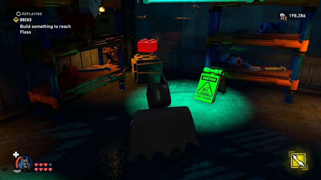 LEGO Batman: Legacy of the Dark Knight, Guide, New Beginnings Red Brick Location