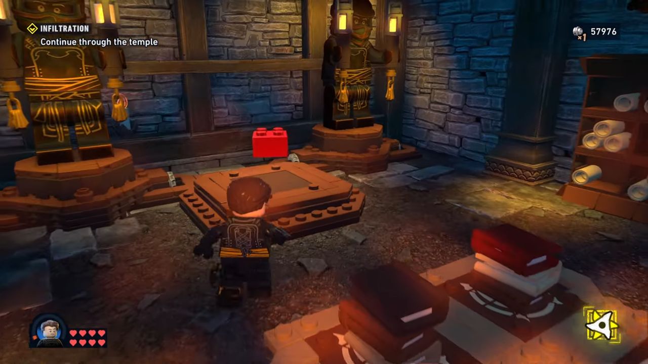 LEGO Batman: Legacy of the Dark Knight, Guide, Infiltration Red Brick Location