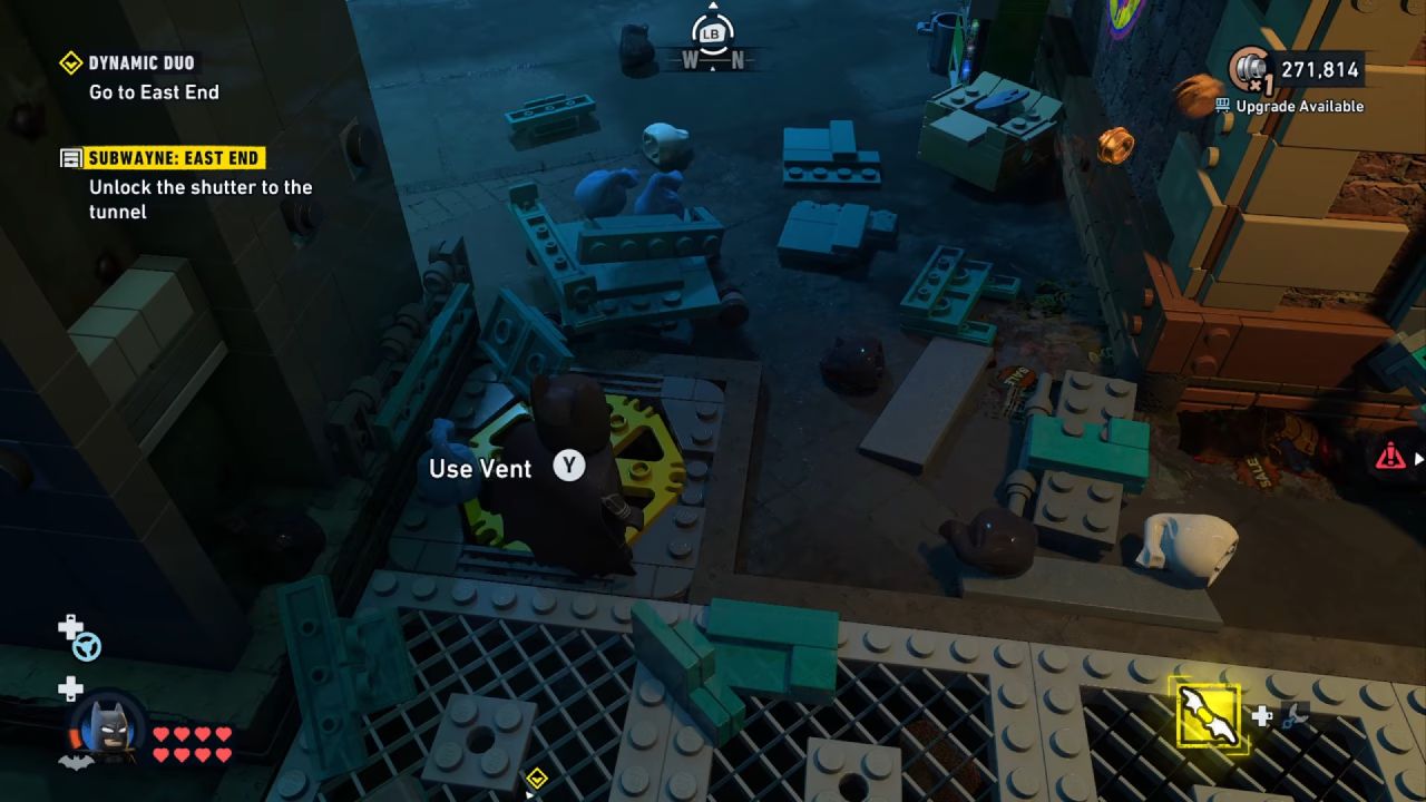 LEGO Batman: Legacy of the Dark Knight, Guide, How to Solve Amusement Mile SubWayne Puzzle