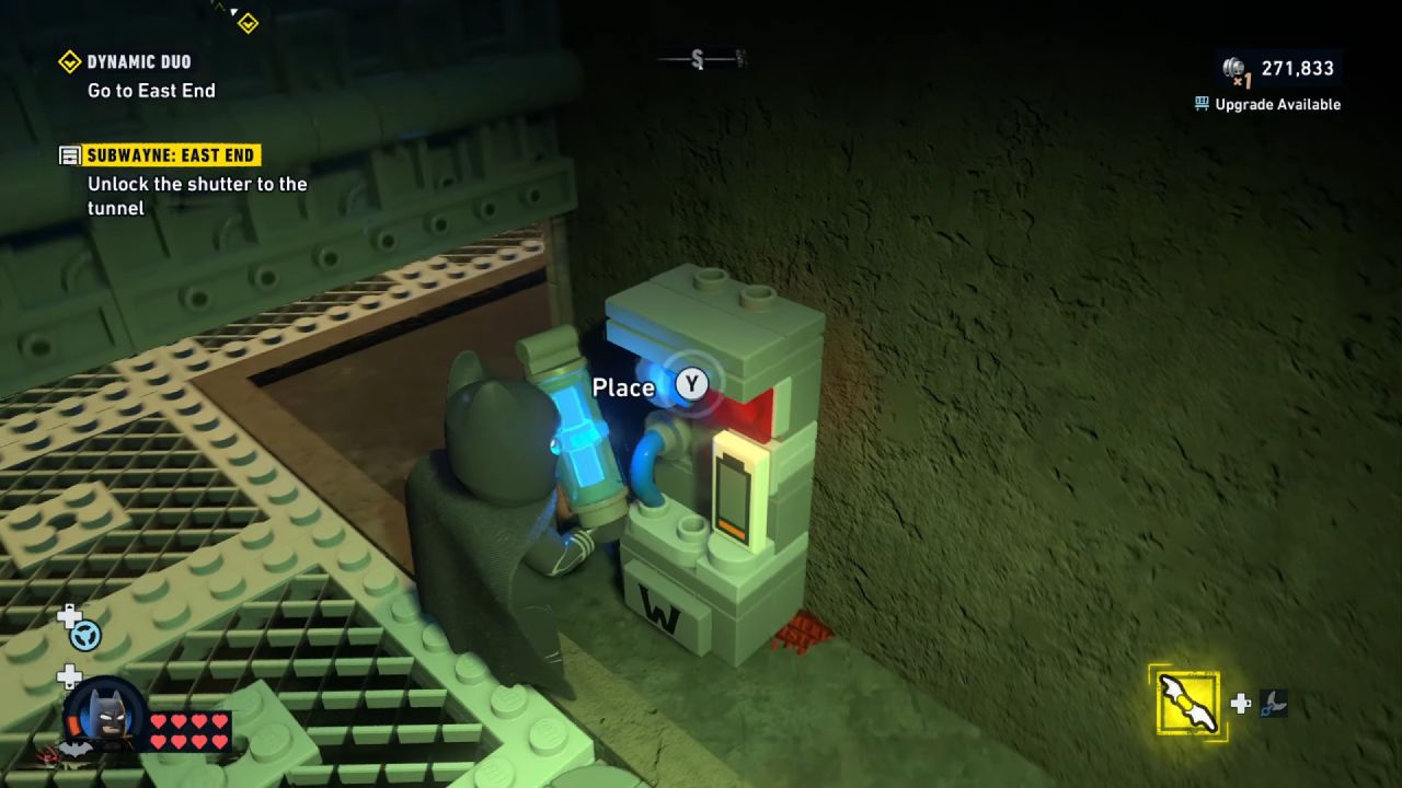 LEGO Batman: Legacy of the Dark Knight, Guide, How to Solve Amusement Mile SubWayne Puzzle