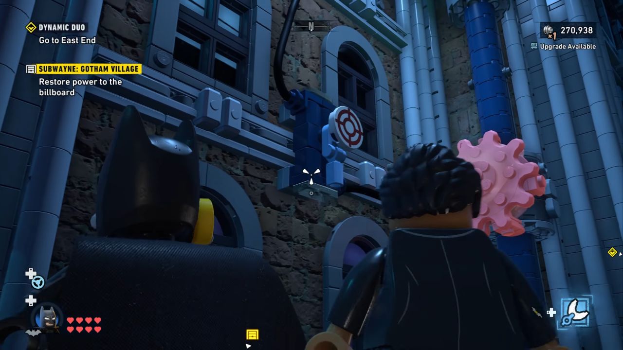 LEGO Batman: Legacy of the Dark Knight, Guide, How to Solve Gotham Village SubWayne Puzzle