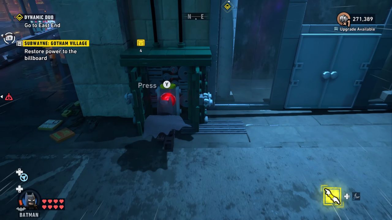 LEGO Batman: Legacy of the Dark Knight, Guide, How to Solve Gotham Village SubWayne Puzzle