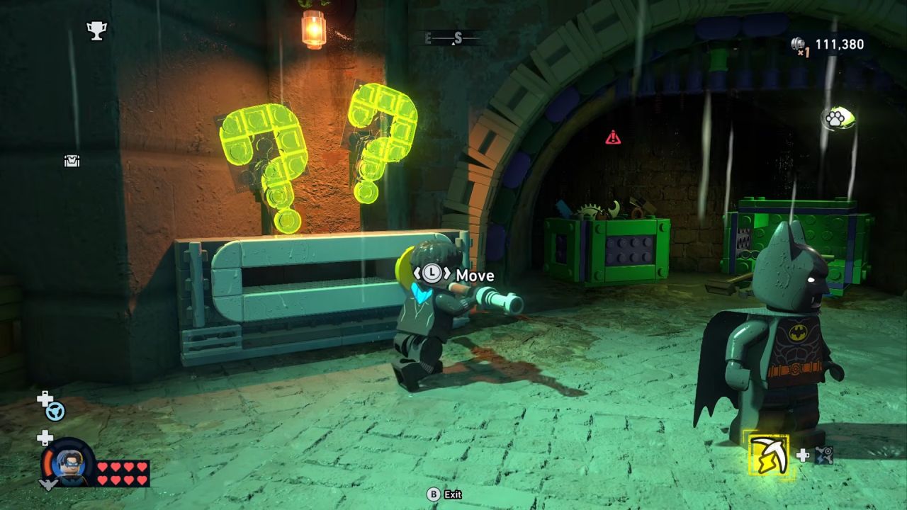 LEGO Batman: Legacy of the Dark Knight, Guide, How to Solve All Riddler Puzzles in Old Gotham North