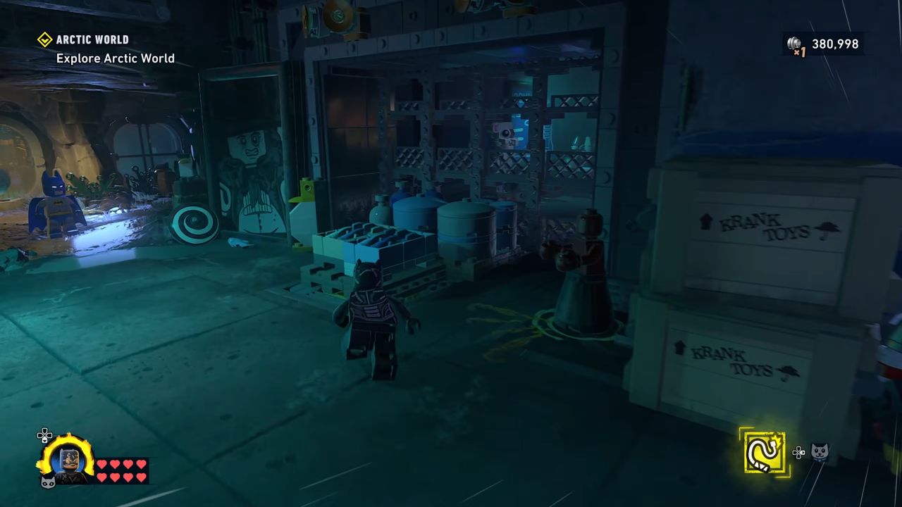 LEGO Batman: Legacy of the Dark Knight, Guide, The Penguin Red Brick Location