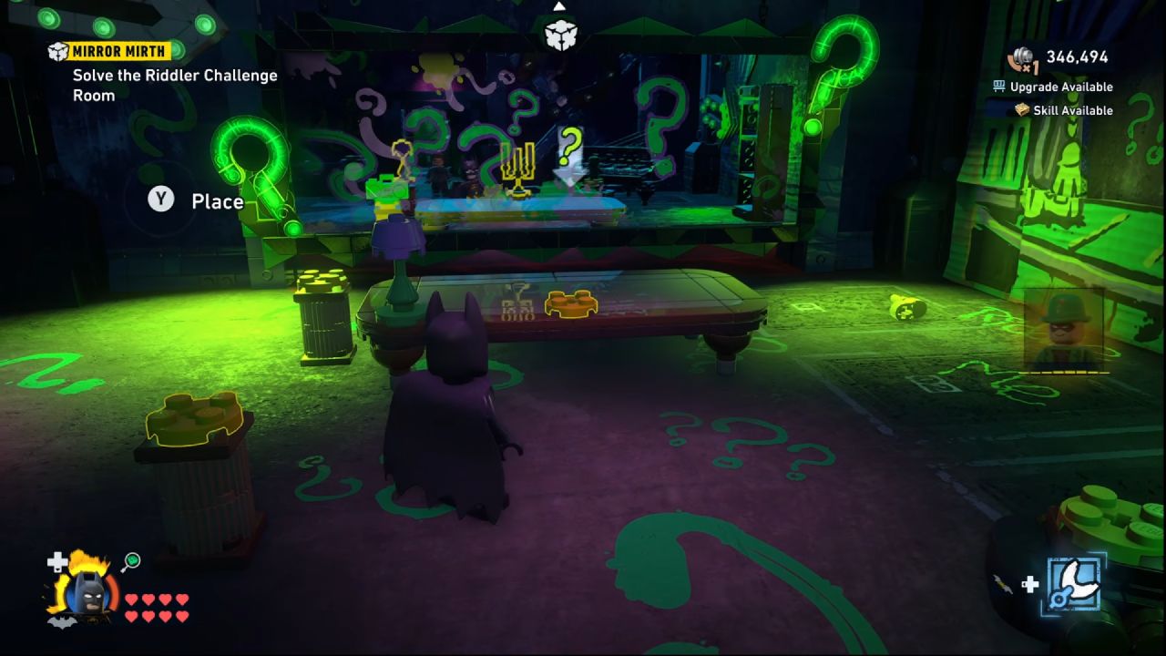 LEGO Batman: Legacy of the Dark Knight, Guide, How to Solve All Riddler Puzzles in Cauldron North