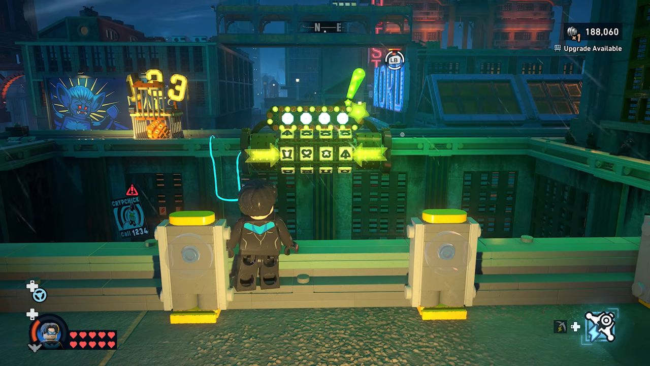 LEGO Batman: Legacy of the Dark Knight, Guide, How to Solve All Cluemaster Puzzles in Old Gotham South