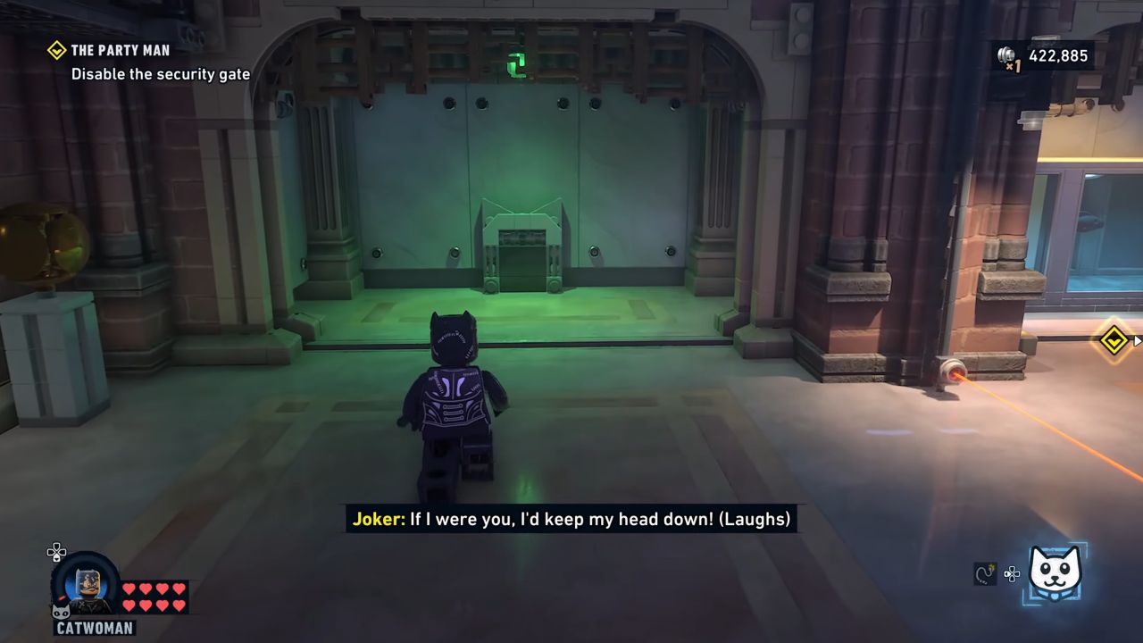 LEGO Batman: Legacy of the Dark Knight, Guide, Flugelheim Red Brick Location