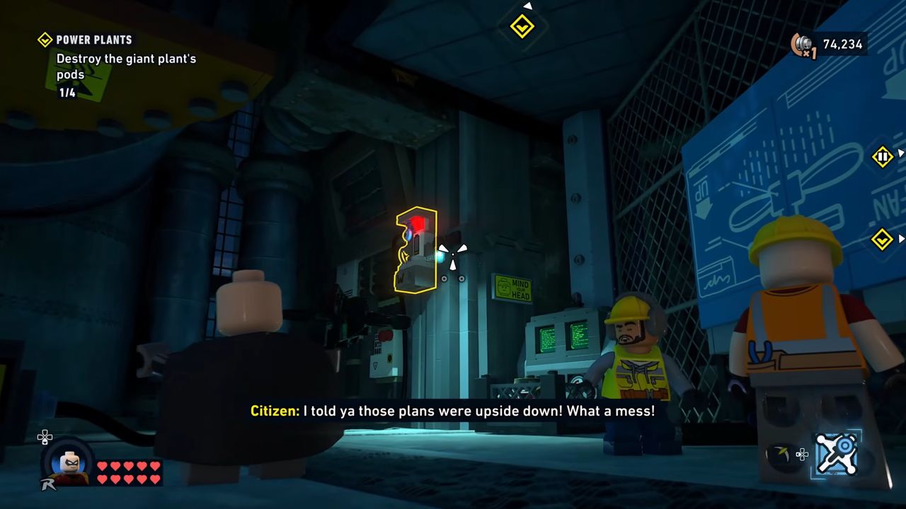 LEGO Batman: Legacy of the Dark Knight, Guide, Kite Man Red Brick Location