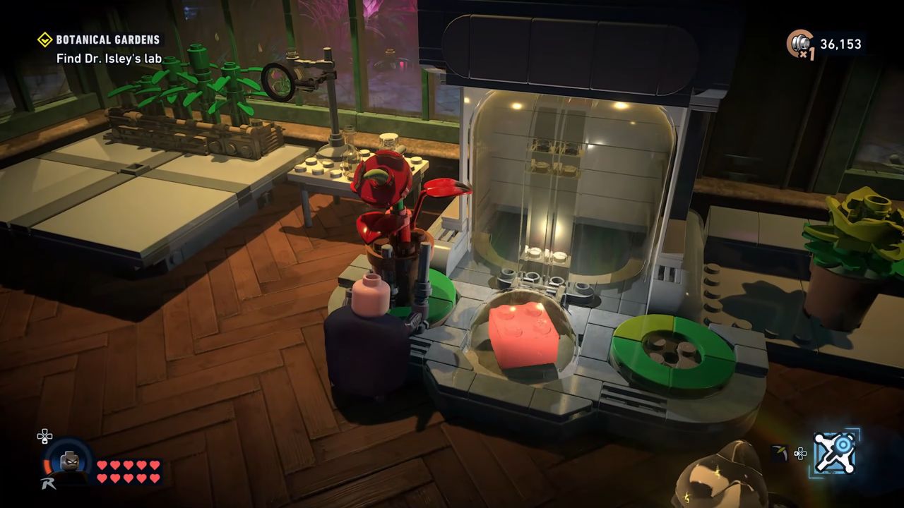 LEGO Batman: Legacy of the Dark Knight, Guide, Poison Ivy Red Brick Location