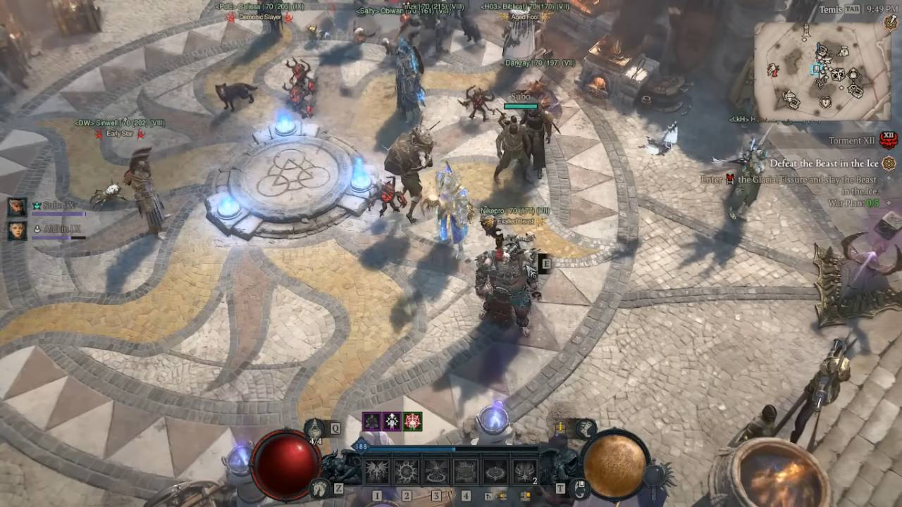 Diablo IV, Best Weapons, Farming ,Mythic Weapon, Boss Fight, Hardest Bosses, Boss Run, Boss Guide, PC, RPG, Fantasy, NoobFeed