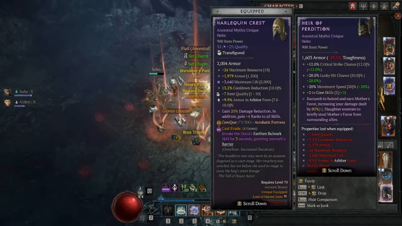 Diablo IV, Best Weapons, Farming ,Mythic Weapon, Boss Fight, Hardest Bosses, Boss Run, Boss Guide, PC, RPG, Fantasy, NoobFeed