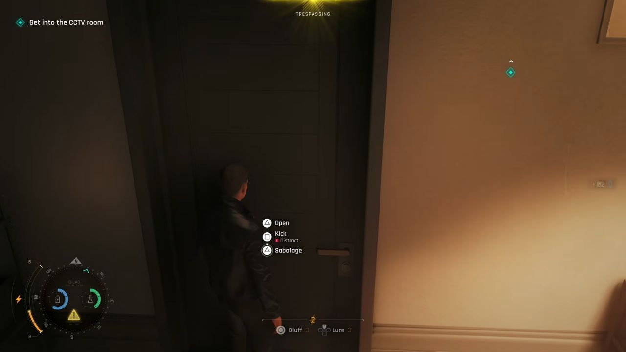 007 First Light, Guide, How to Get Into the CCTV Room
