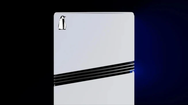 Sony PlayStation 5 Side Profile