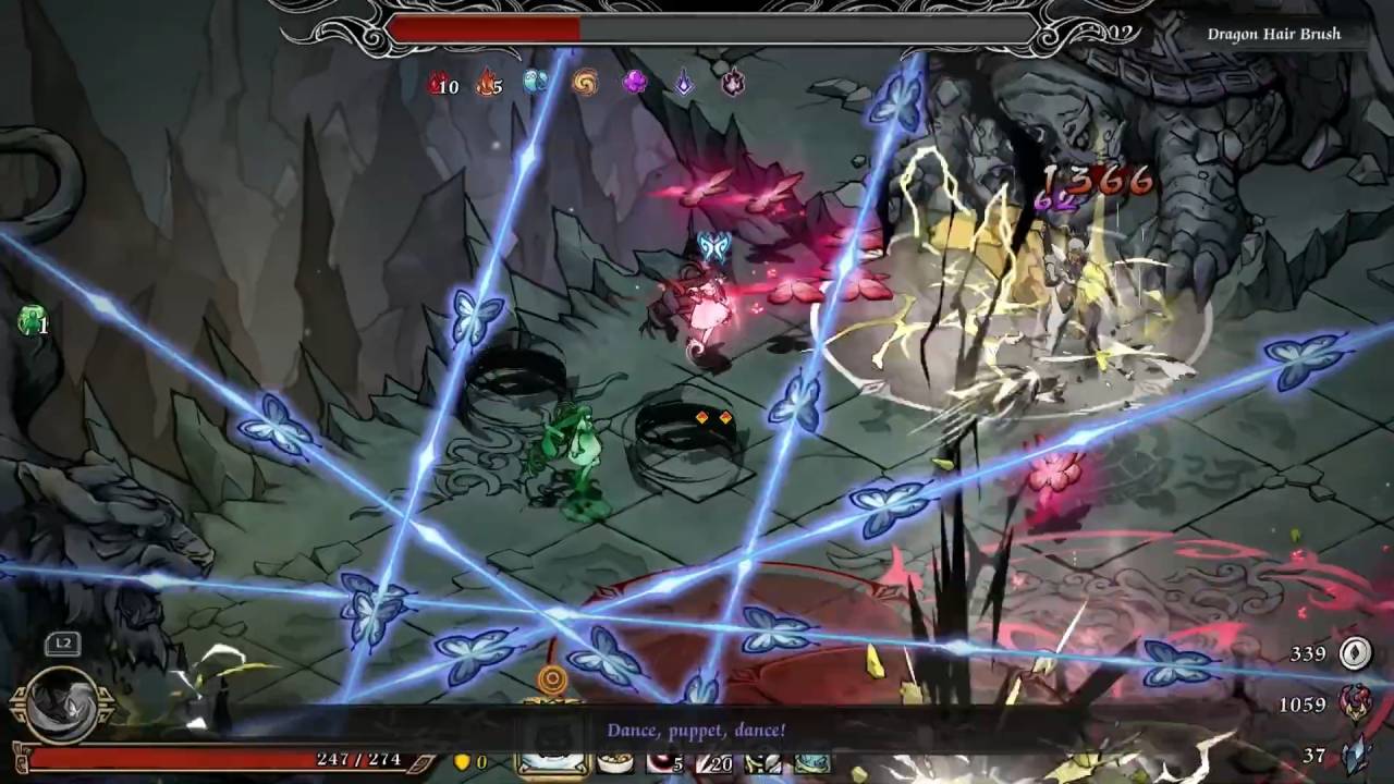 Realm of Ink, Review, PC, Gameplay, Screenshot, Action Roguelike, Stylized, Martial Arts, RPG