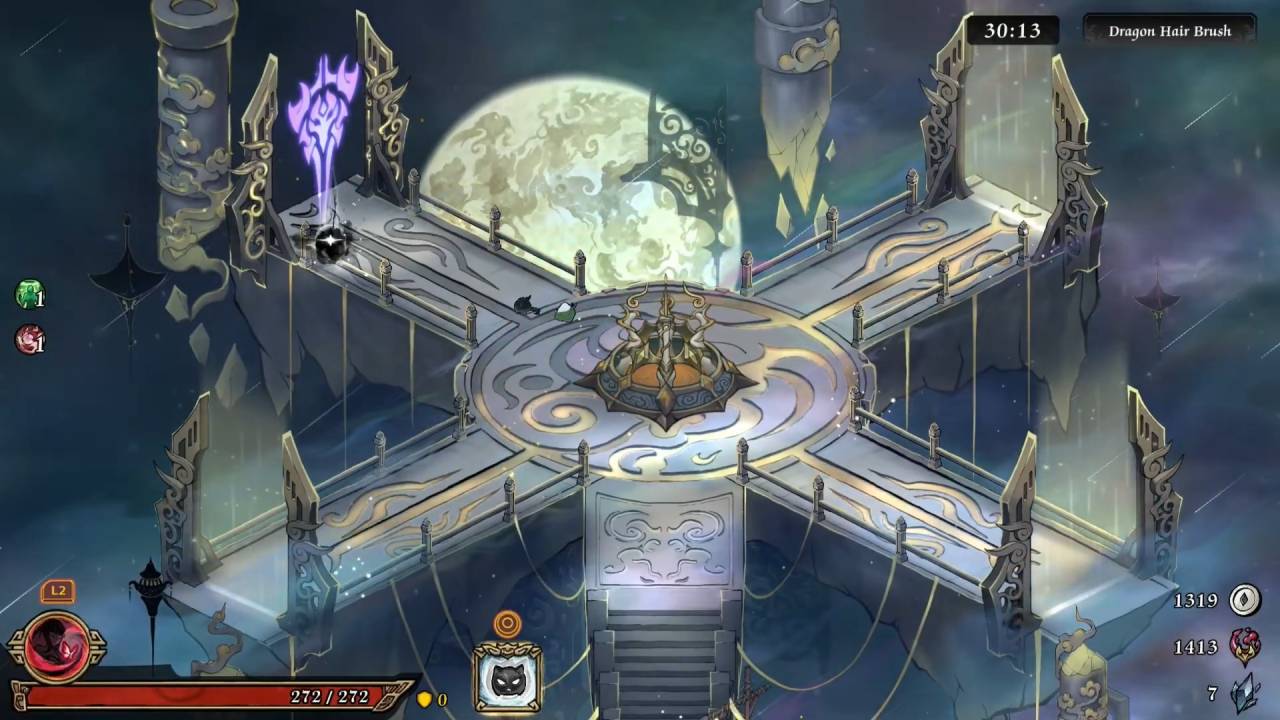 Realm of Ink, Review, PC, Gameplay, Screenshot, Action Roguelike, Stylized, Martial Arts, RPG