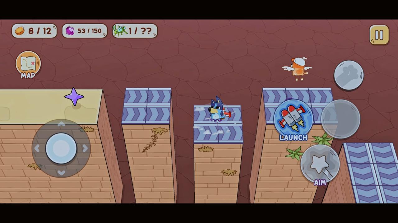 Bluey's Quest For The Gold Pen, Review, Switch 2, Gameplay, Screenshot, Adventure, Cartoon, Colorful, Family Friendly Game
