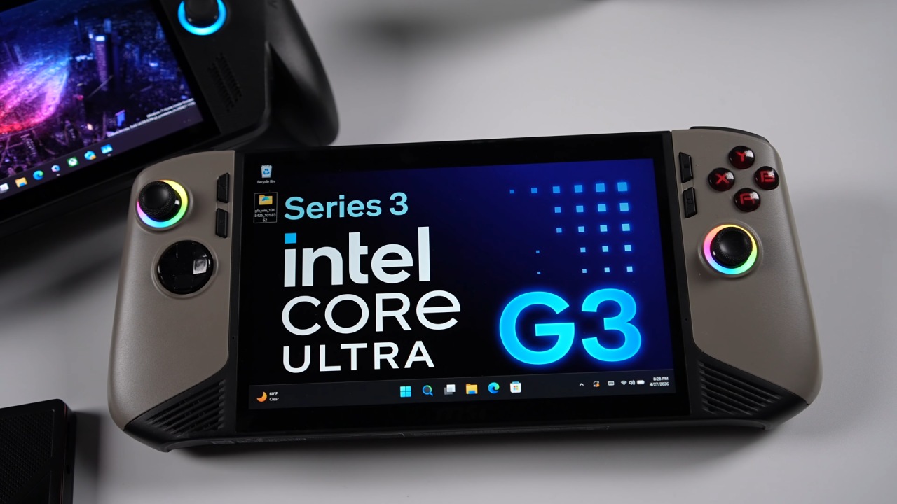 Intel, Arc G3 Extreme Handhelds, Launching Soon, Panther Lake Chip, XESS3, NoobFeed