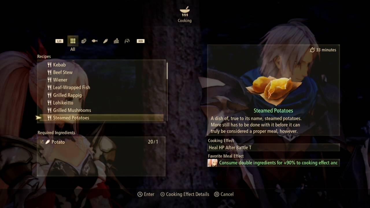Tales of Arise, Gameplay, Recipe, Trophy, IN-game, Guide, PC, Noobfeed