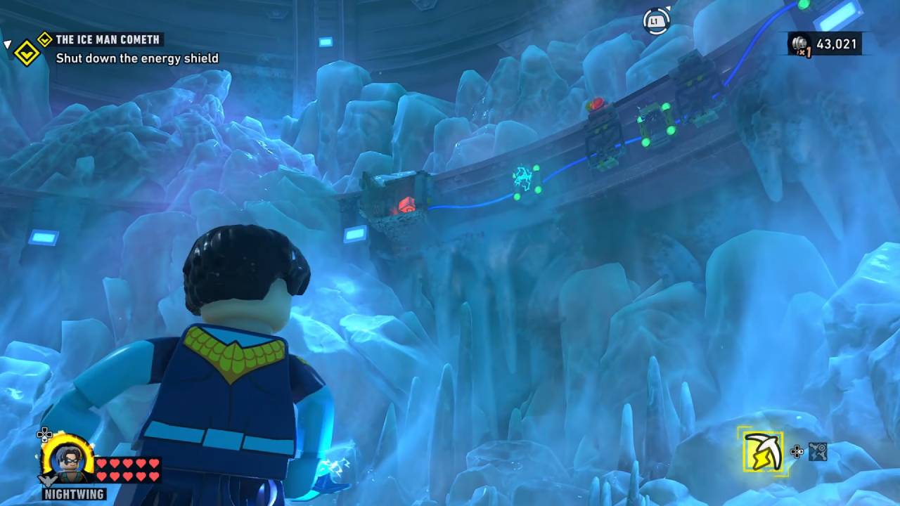 LEGO Batman: Legacy of the Dark Knight, Guide, Mr. Freeze Red Brick Location