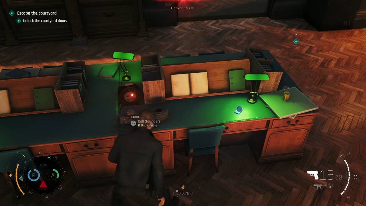 007 First Light, Guide, How to Unlock Courtyard Doors