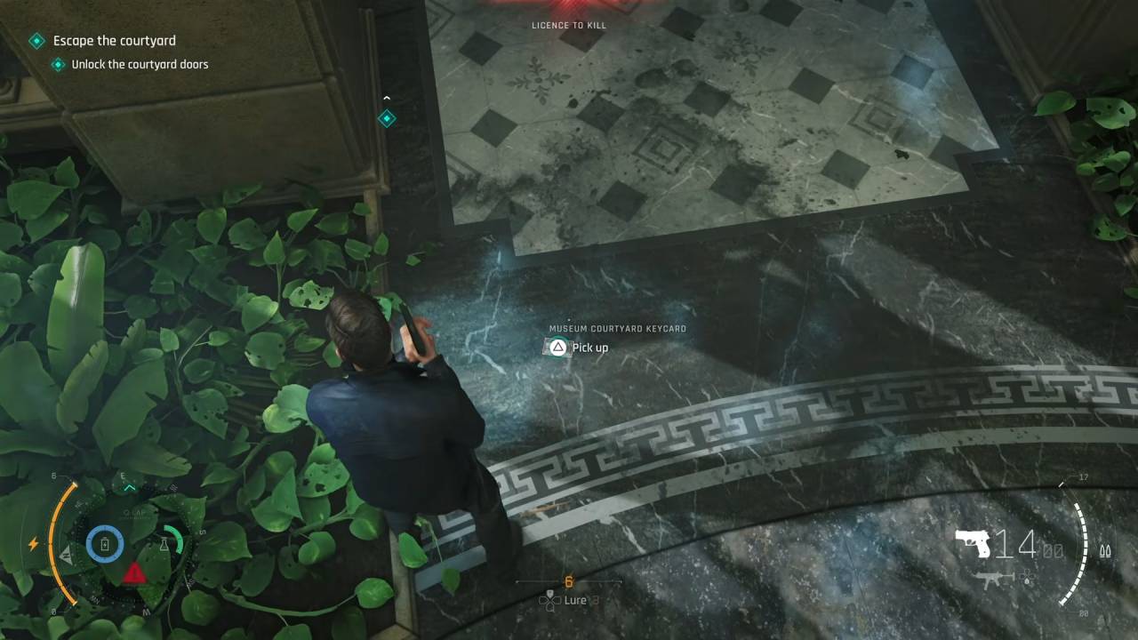 007 First Light, Guide, How to Unlock Courtyard Doors