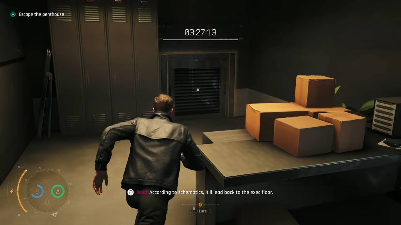 007 First Light, Guide, How to Escape Penthouse