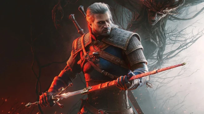 The Witcher 4 Geralt holding his sword