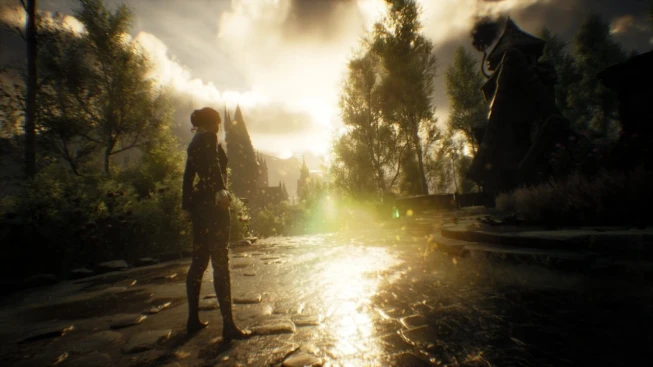 Hogwarts Legacy 2 Protagonist Standing on Road 