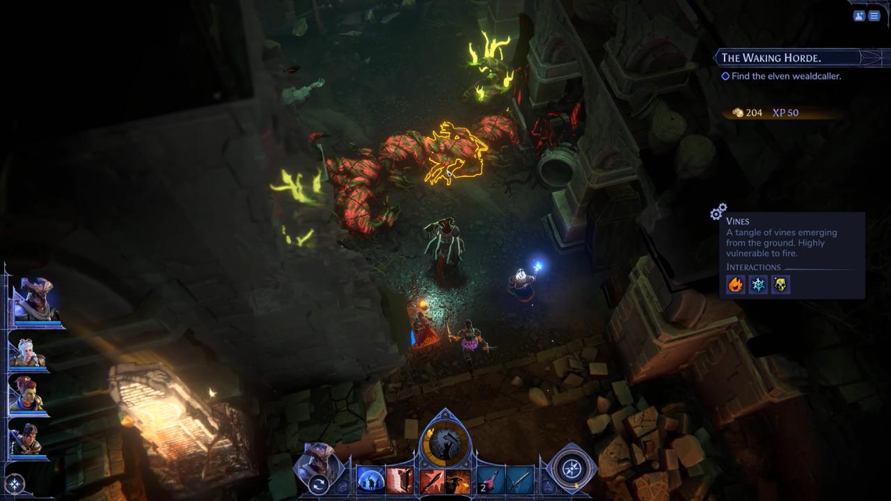Terrinoth: Heroes of Descent Turn Based Gameplay