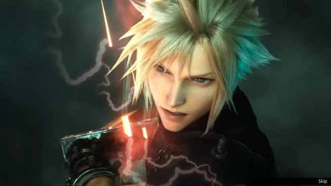 Final Fantasy Resonance Cloud Strife Staring