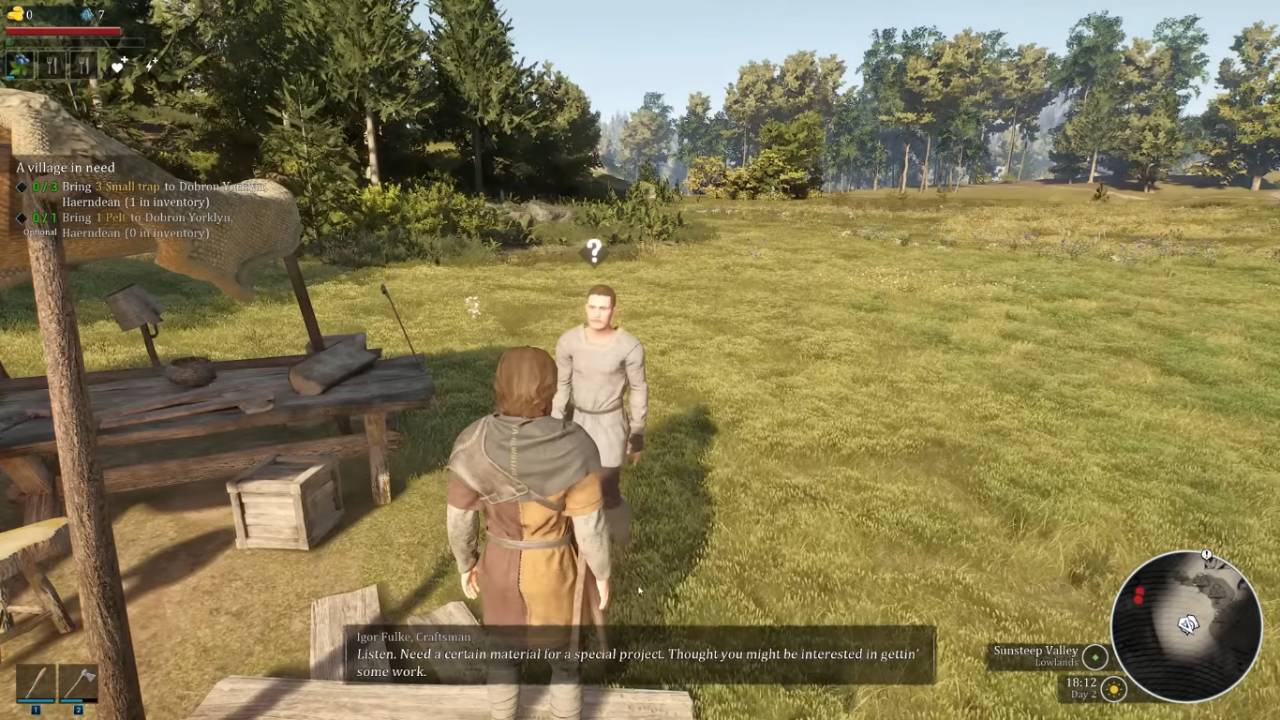 Bellwright Robbing the needed Pelts