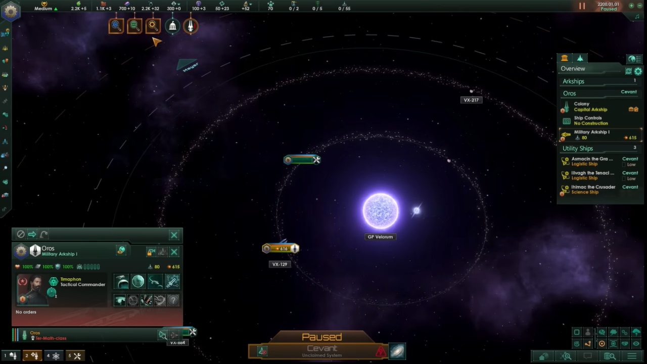Stellaris Nomad, Meaningful decision, Risk Reward