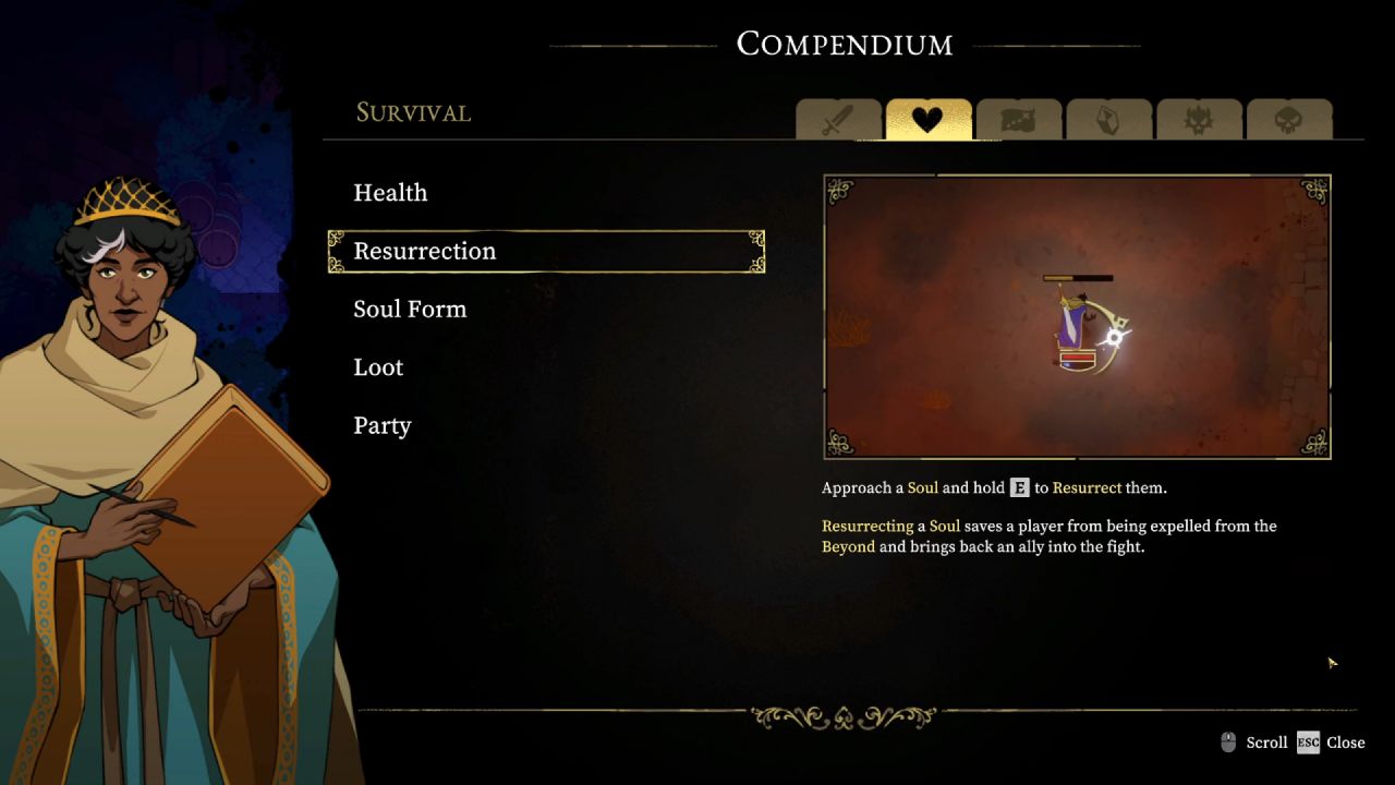 33 Immortals Guide Increase Stat Compendium Tab