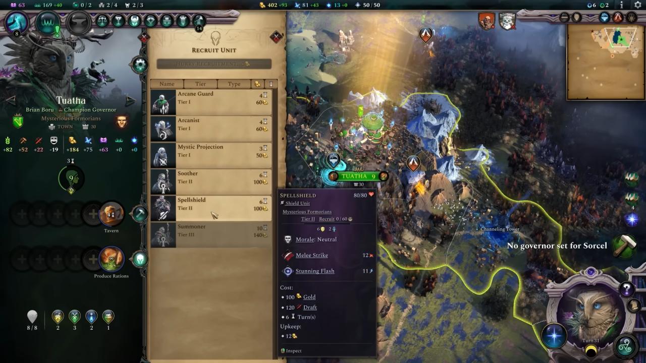 Age of Wonders 4: Secrets of the Archmages Army Units