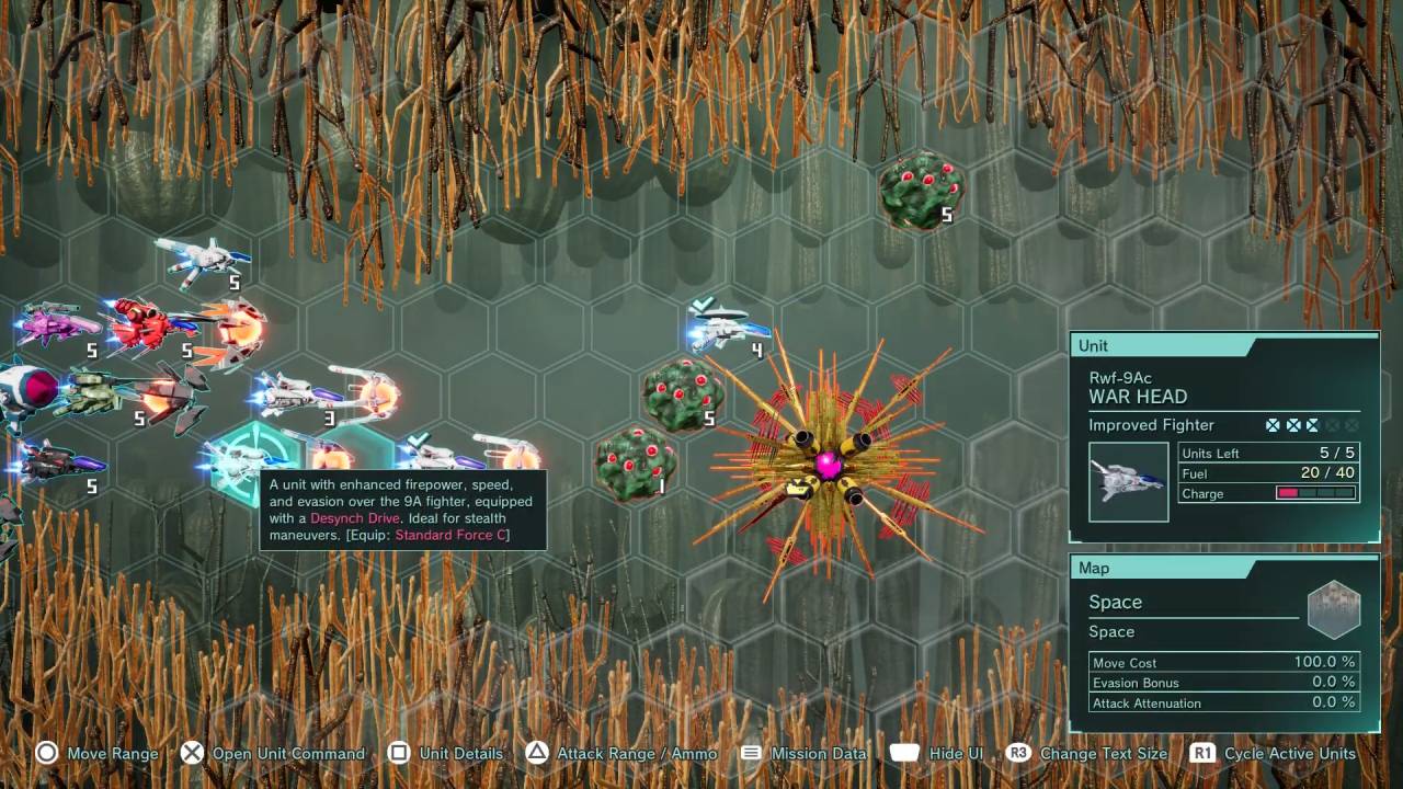 R-Type Tactics I • II Cosmos Skirmish Mode