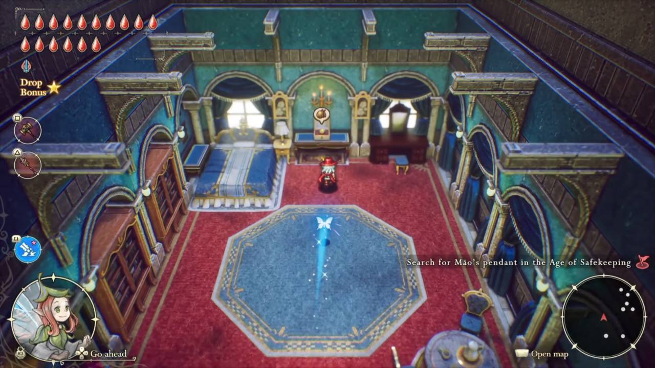 The Adventures of Elliot The Millennium Tales Guide Pendant Location Inside Castle