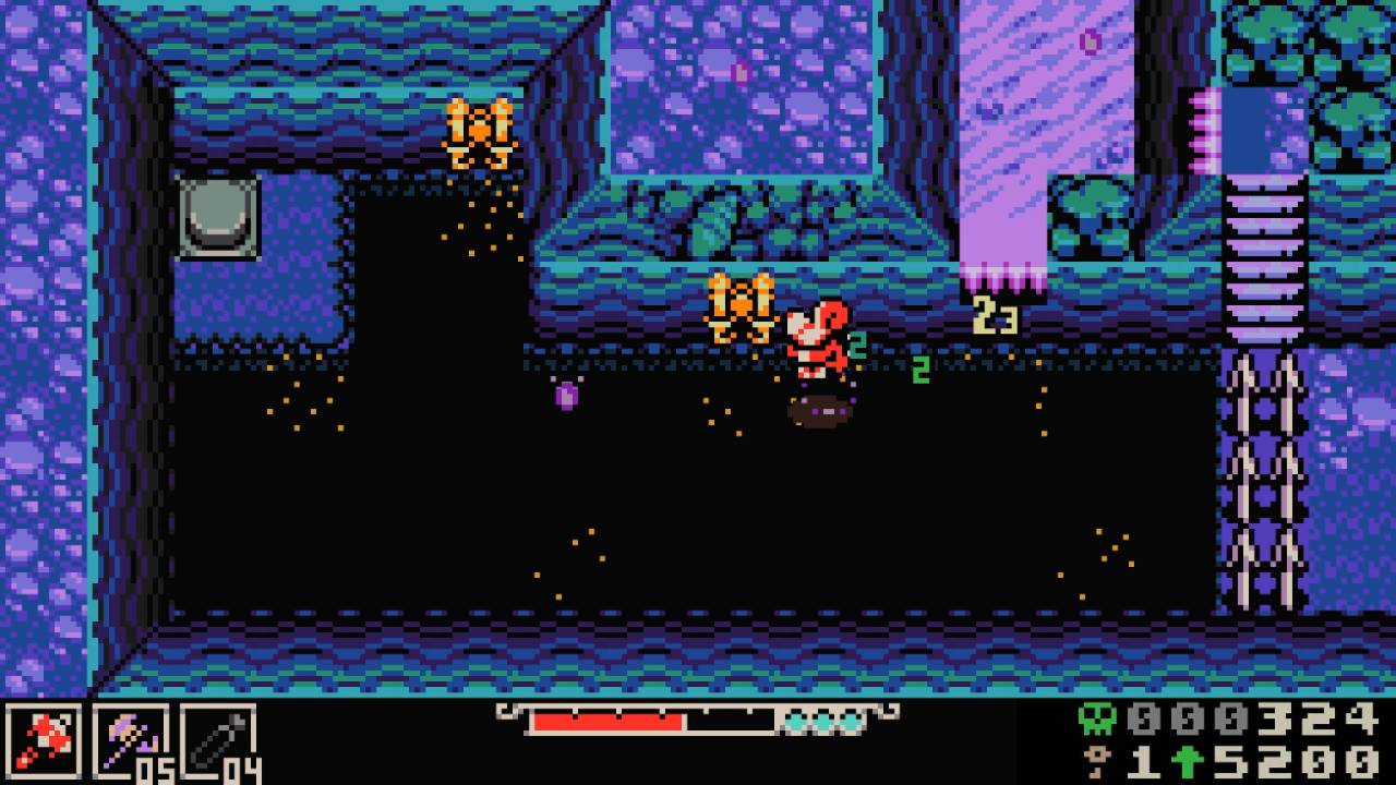 Mina the Hollower Cross The Cave Network