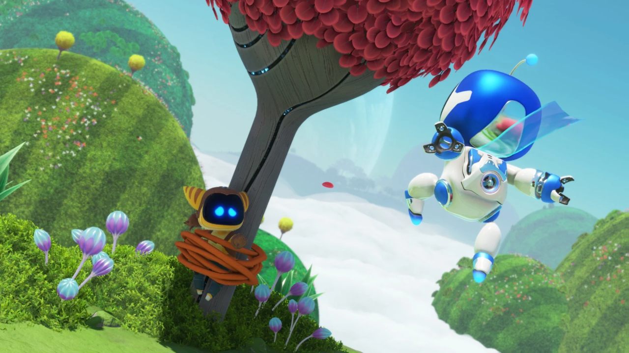 Astro Bot is a harming mascot platformer on Playstation