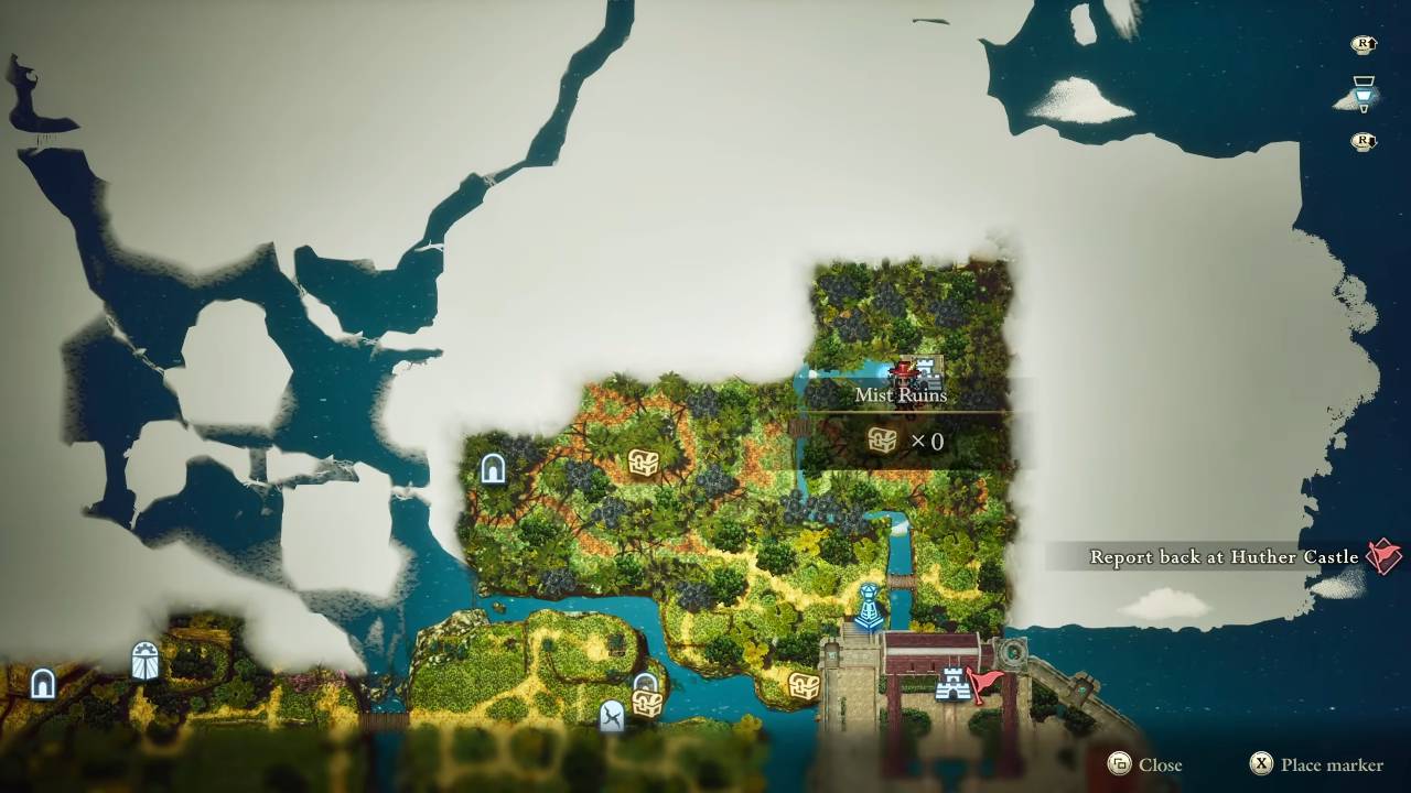 The Adventures of Elliot: The Millennium Tales Guide Use Map Fast Travel Locations