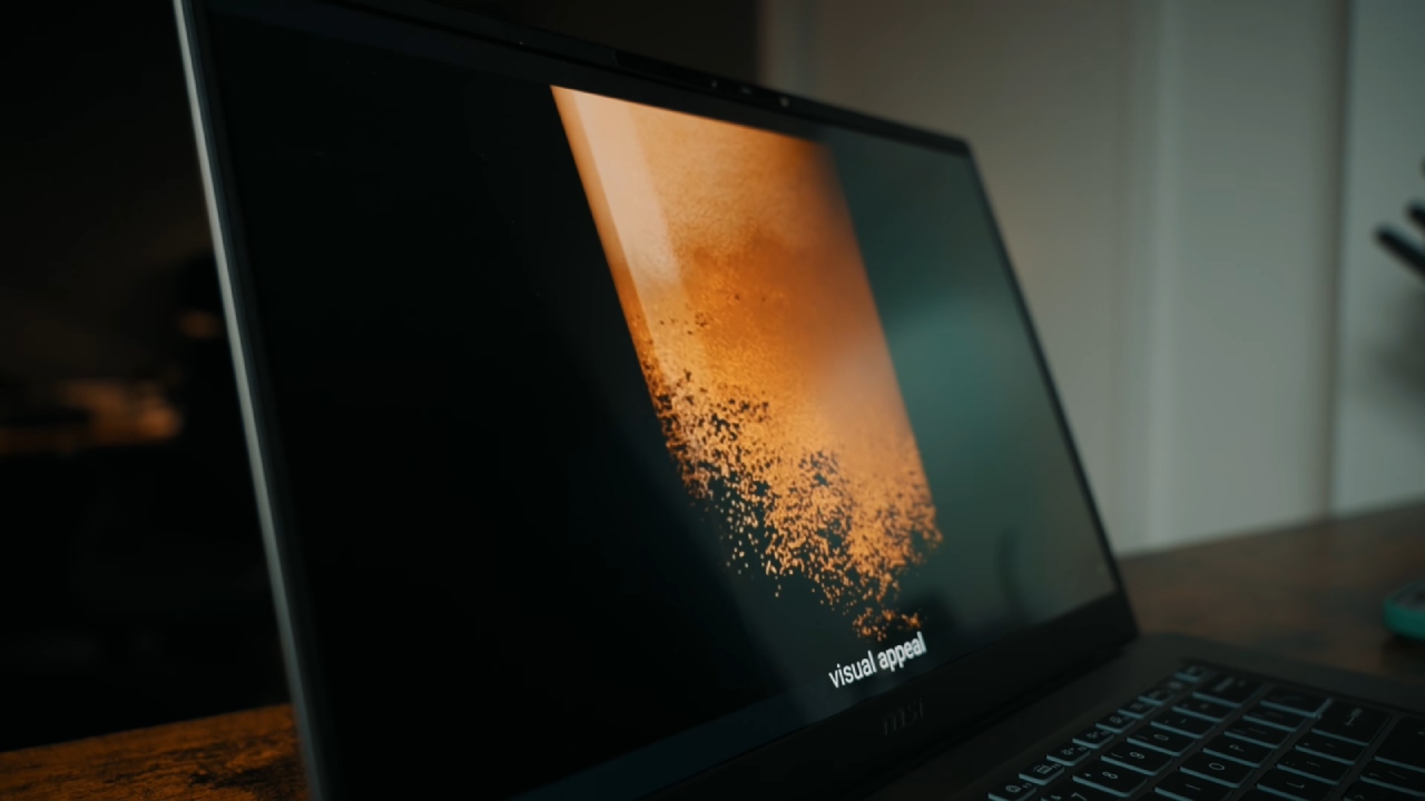 MSI Prestige 14 Closelook