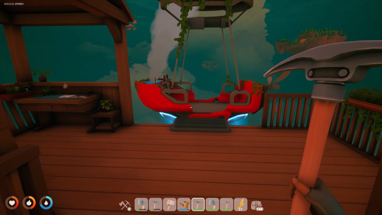 Solarpunk Guide Ship Arrived at the dock